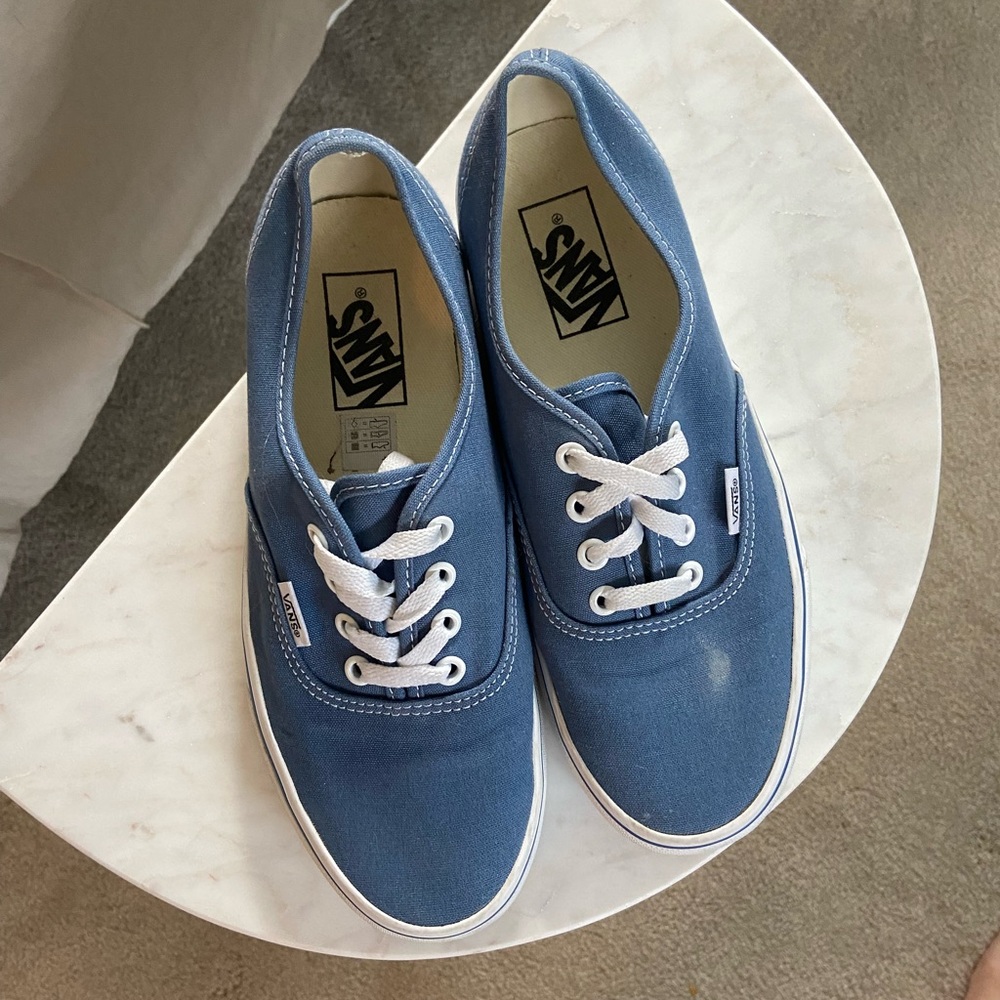 Vans Blue Canvas Authentic Shoe